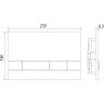 Сет: Инсталляция LEMARK PENEDA + кнопка смыва BIT чёрный матовый + унитаз FLOREX чёрный матовый 100802234